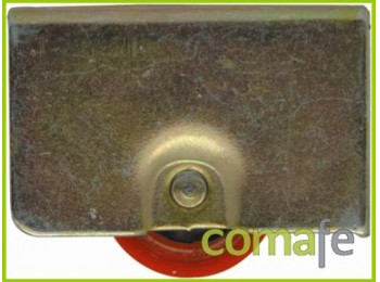 Rueda c/rodamiento metalico 17
