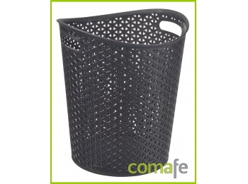 Papelera ratan 12l chocolate