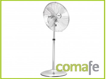 Ventilador pie inox 50w 40cm 3