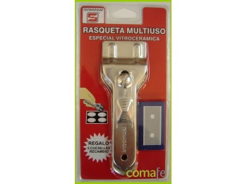 Rasqueta vitroceramica c/5 cuc