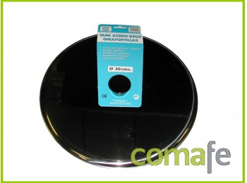 Tapa giratortillas ac inox 30c