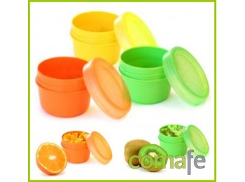 Portafruta 0,2l colores surtid