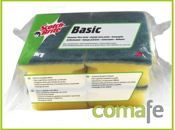 Estropajo salva f. verde scotc