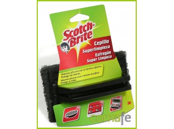 Estropajo cepillo negro scotch