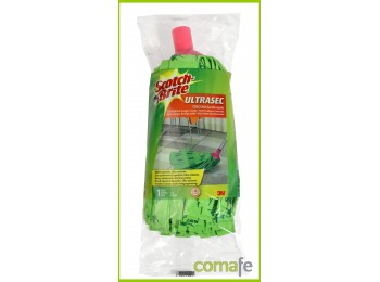 Fregona tiras verde recambi sc