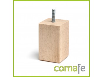 Pata madera cuadrada 50x50x80