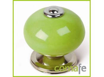 Pomo mueble pistacho 40mm