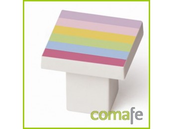 Pomo mueble infantil arco iris