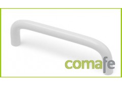 Asa mueble acero blanco 96mm