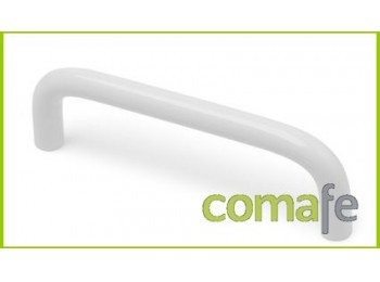 Asa mueble acero blanco 96mm