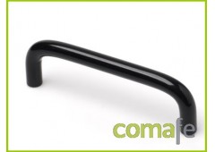 Asa mueble acero negro 96mm