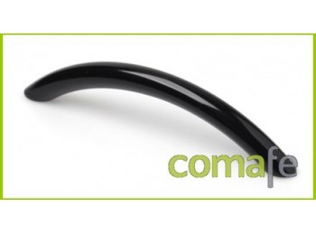 Asa mueble zamak negro 96mm