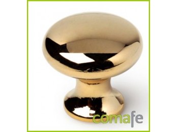 Pomo mueble zamak 25mm