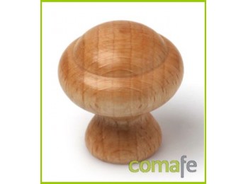 Pomo mueble madera haya 30mm