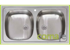 Fregadero cocina ac.inox 2s 80