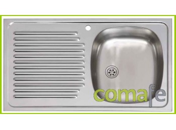 Fregadero cocina ac.inox 1se 8