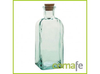 Botella frasca c/tapon corcho