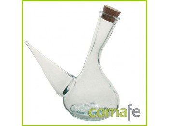 Porron vidrio c/tapon corcho 5