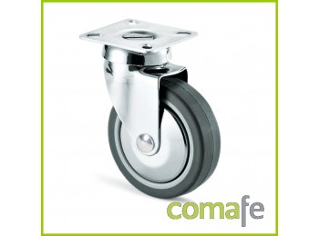 Rueda goma gris diam.80 girato