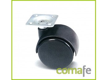 Rueda sopor.polip.plat.164/50