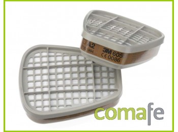 Filtro mascarilla tipo a2 6055