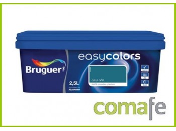 Pintura plastica mate easy azu
