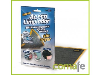 Acero limpiador inox en seco s