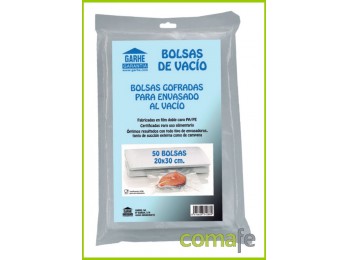 Bolsa p/vacio malla 20x30 50un