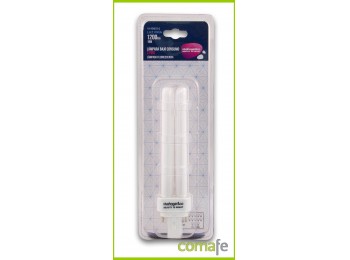 Lampara fluor 2 pins 2u 18w 64