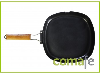 Grill liso aluminio fundido 28