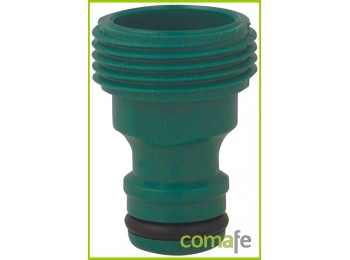 Adaptador rapido m  3/4´  plas