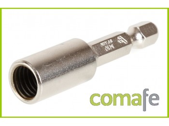 Adaptador varilla roscada m08x