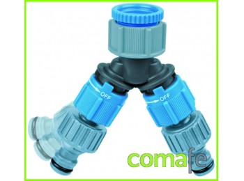Conector rapido 2 vias con reg