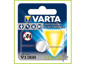 Pila boton alcalina lr44 1,5v