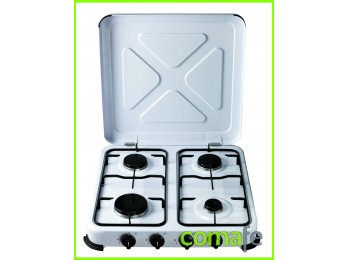 Cocina portatil de gas 4 fuego