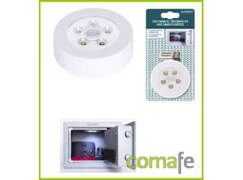 Luz led sensor  caja fuerte co