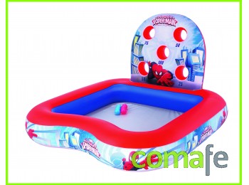 Piscina spiderman 155 x 155 x