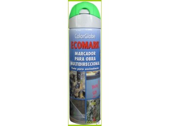 Pintura marcaje verde fluoresc