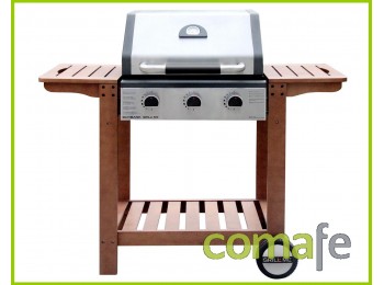 Barbacoa de gas 3 quemadores 1
