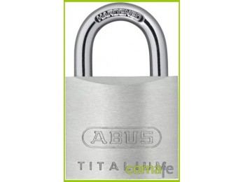 Candado titalium arco corto 40