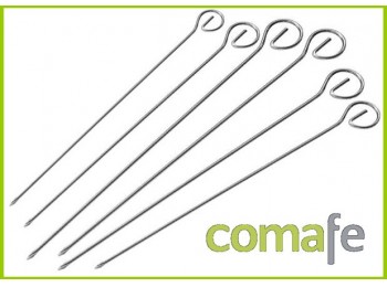 Pincho brocheta 35cm inox set
