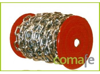 Cadena zincada  9mm 15mt 25kg