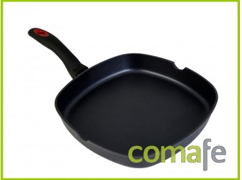 Grill liso aluminio forjado 28