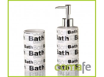 Dispensador y vaso ba?o bath 6