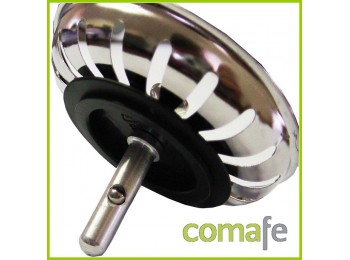 Tapon rejilla fregadero inox.