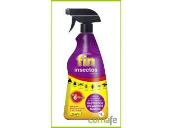 Insecticida fin insectos barre