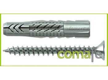 Taco ux 8x50 + tornillo 25pzs