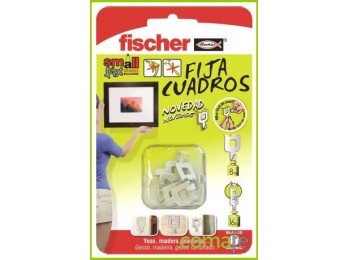 Fijacuadros blanco 8pzs
