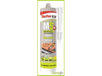 Adhesivo-sellador ms gris 300m