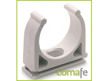 Clip plastico ft tubo 40mm 50p